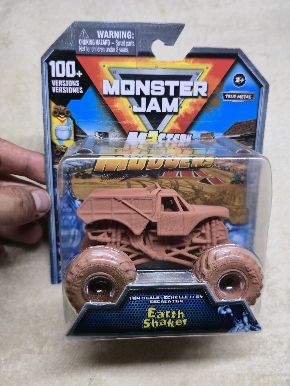 Spin Master Monster Jam Mystery Mudders Earth Shaker Series 4